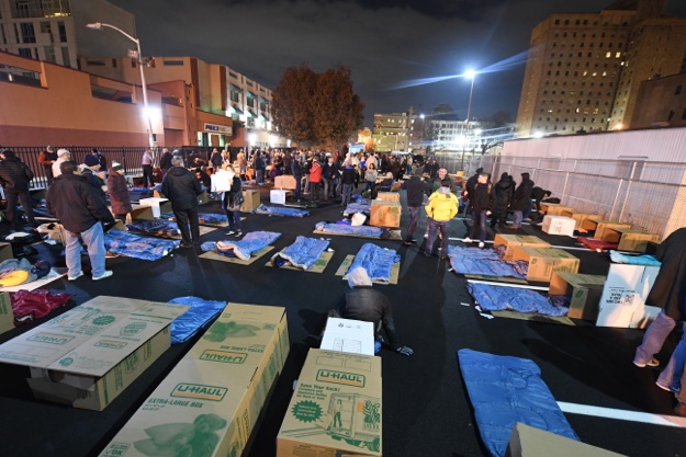 Giving Back by “Sleeping Out”